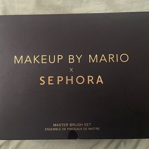 Makeup By Mario x Sephora Master Brush Set - Black and Gold